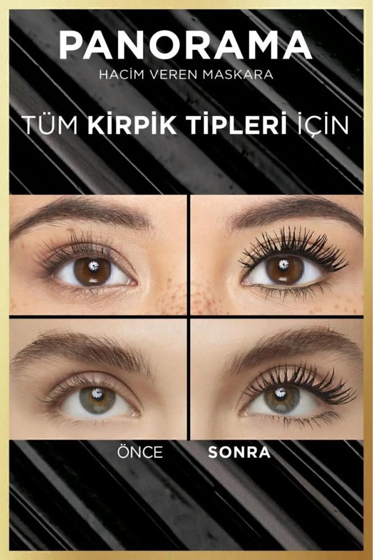 L'Oreal Paris Panorama Hacim Veren Maskara Siyah