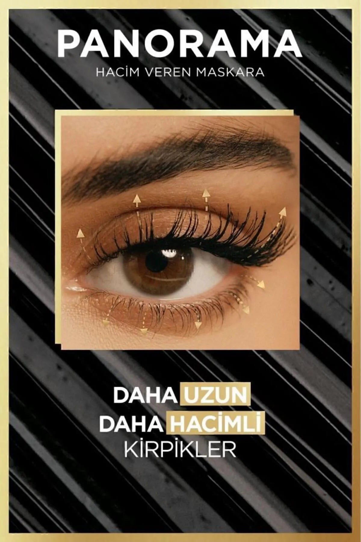 L'Oreal Paris Panorama Hacim Veren Maskara Siyah